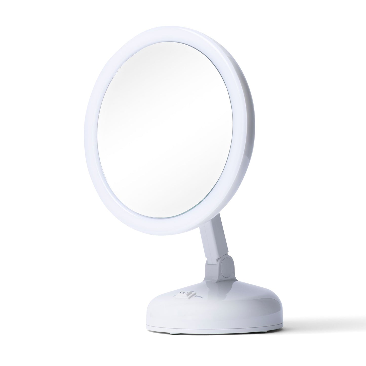 10X WHITE L.E.D. 9” VANITY MIRROR