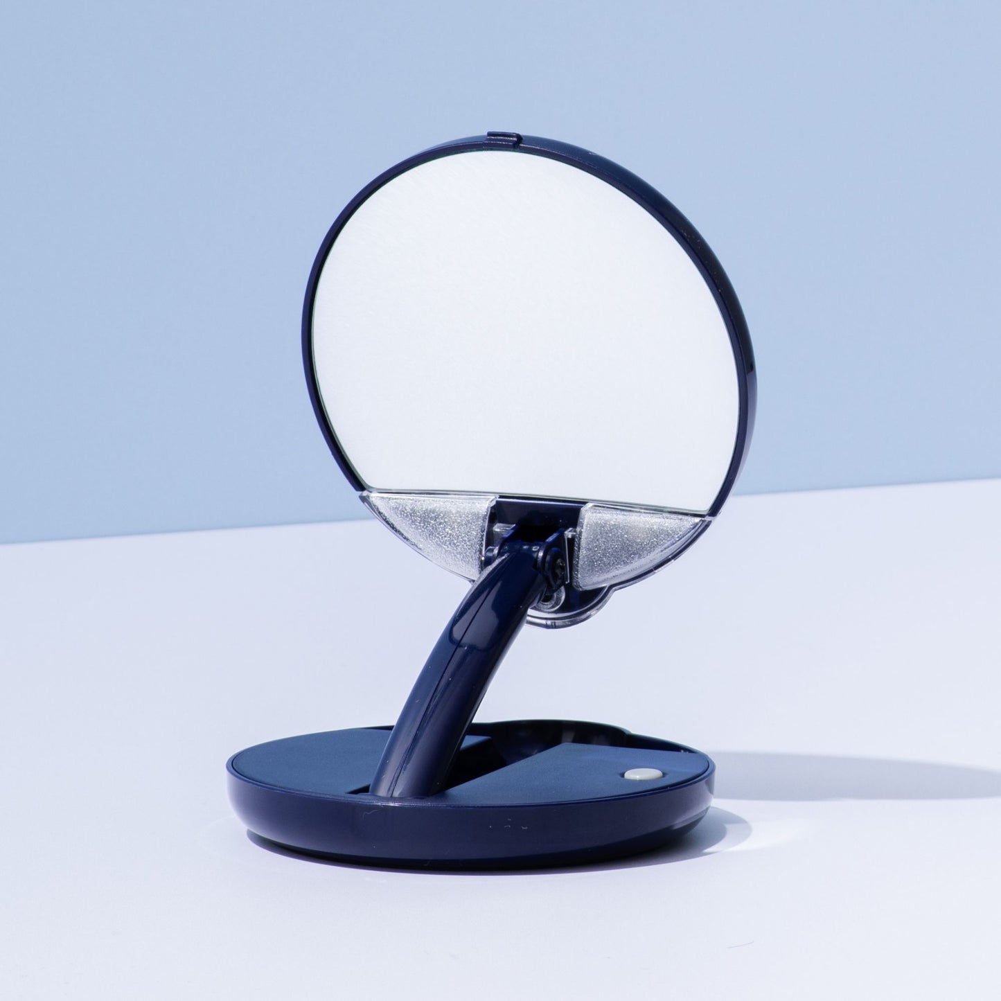 15X BLUE L.E.D. 4” TRAVEL MIRROR FL-15ACP