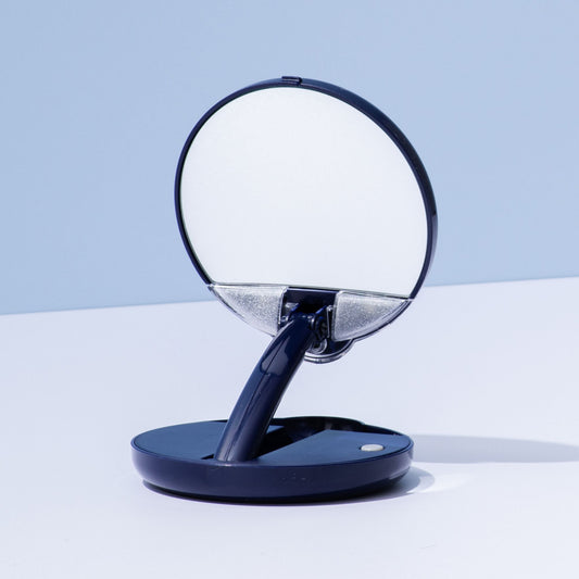 15X BLUE L.E.D. 4” TRAVEL MIRROR FL-15ACP